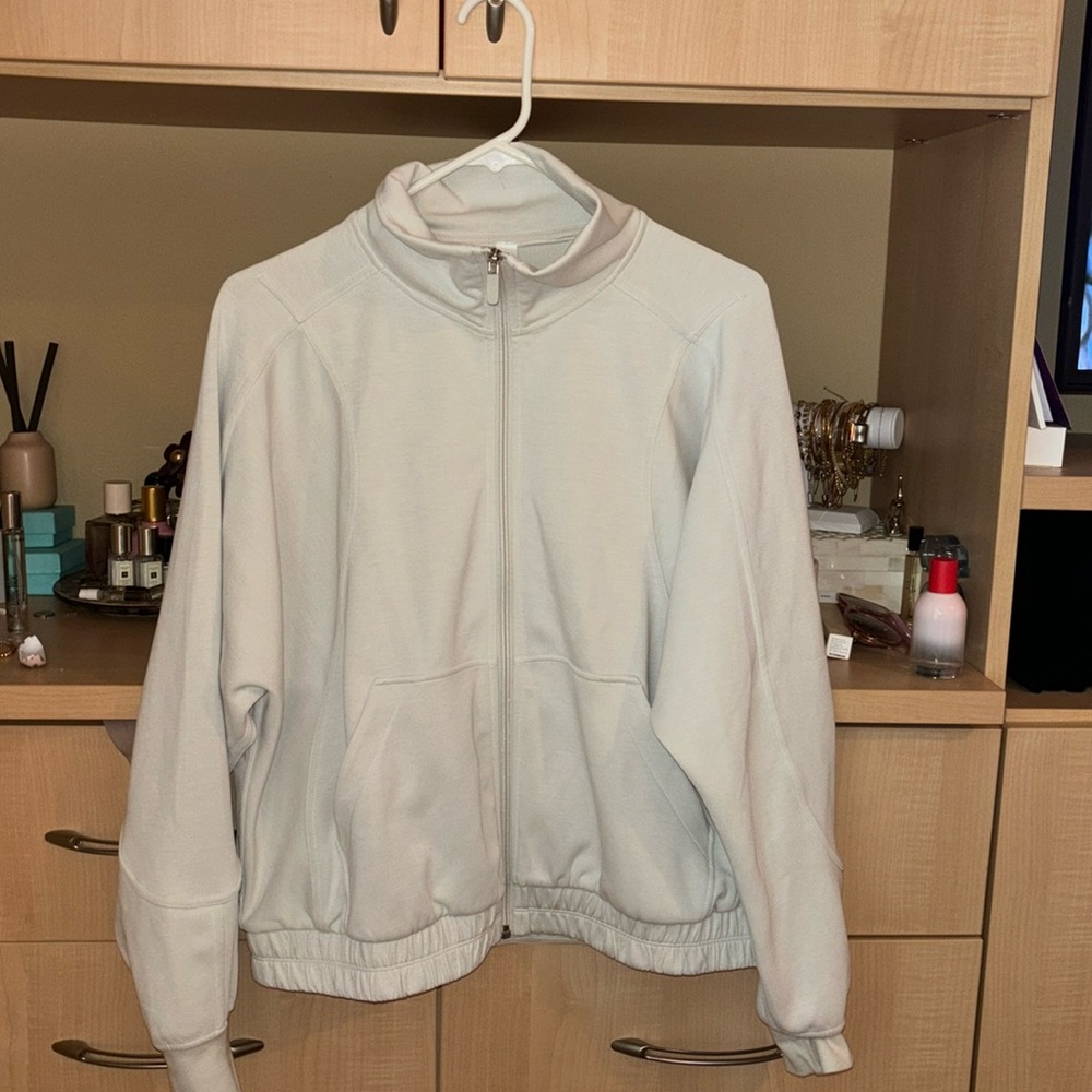 Lululemon Brushed Softstreme Funnel-Neck Zip Up
